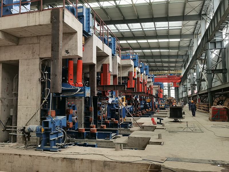 用齿式主轴更换精轧机的万向轴