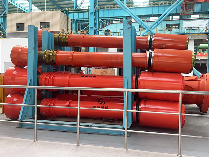 用齿式主轴更换精轧机的万向轴